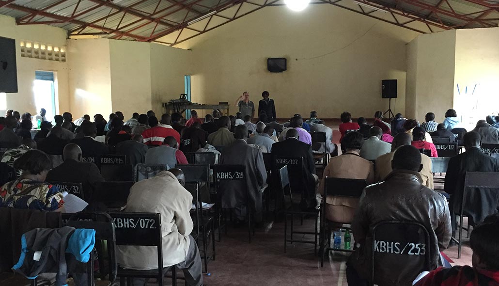 Pastors training in Kenya